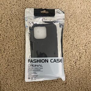Muji Black Phone Case | iPhone 15 Pro